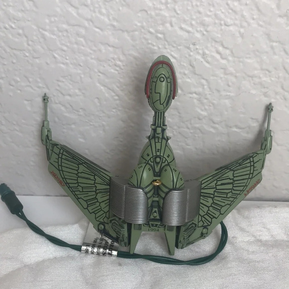 Star Trek Klingon Bird of Prey Christmas Ornament - Picture 3 of 6